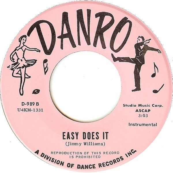 Vintage 45 record 'Easy Does It'