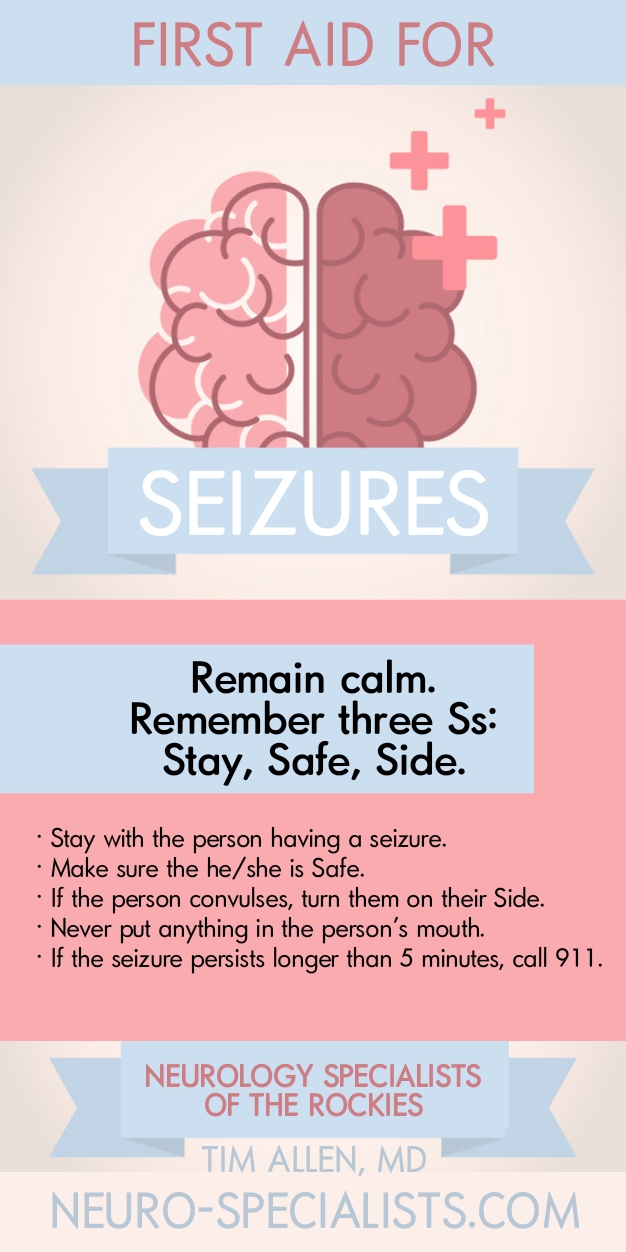 The three Ss of seizure first aid
